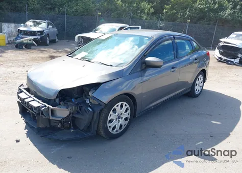 2012 Ford Focus Se из США, поврежденный, VIN 1FAHP3F24CL371650